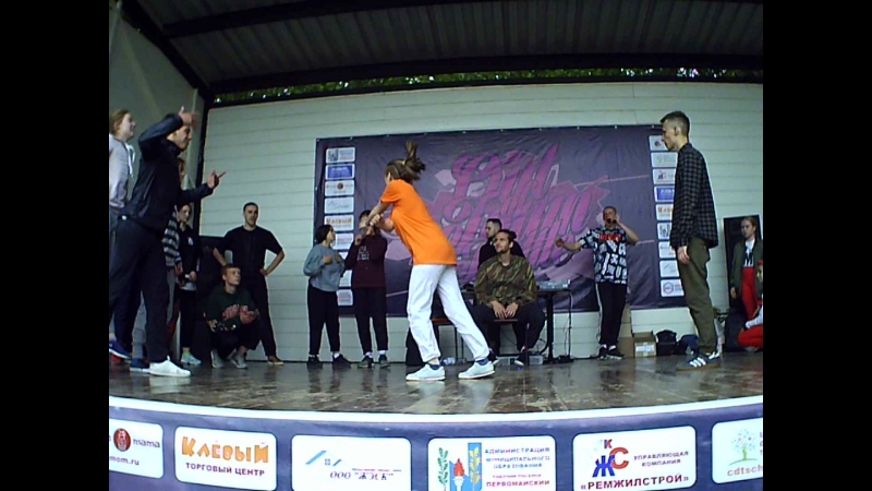 Oot2018|hip hop beginners 1/8|тяпа vs митина+