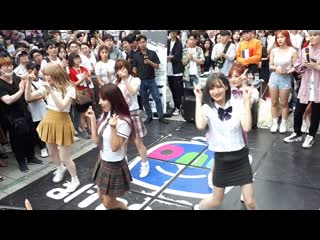 |fancam| 190706 | honey popcorn de aeseohsta + yua's solo | hongdae dancing |