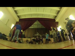 Dasha vs amma (pre bgirl 1x1 | mirodrom 2014) #bboy #bgirl #breakdance