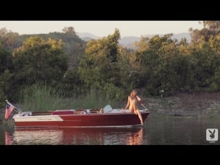 Плейбой видеокалендарь (2014) 08 behind the scenes with miss august 2014 maggie may