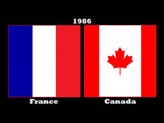 France vs canada [1986] full contact kickboxing (highlights)