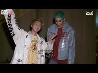 [rus sub][200918] pentagon "naughty boy" mv shooting behind part 2 (pentory )