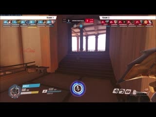 When you just casually walk out of the spawn and a teleporter magically appears in front of you