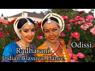 Odissi radharani indian classical dance