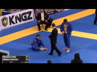 Murilo santana vs matheus diniz #ibjjfpan16