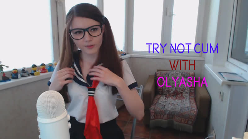 Jerk off/try not cum|стримерша оляша (olyasha)