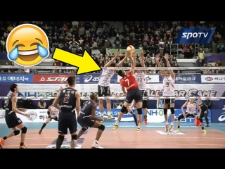 Libero spike ! funny volleyball videos (hd)