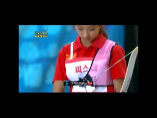 130220 sistar w archery final @ idol star olympics
