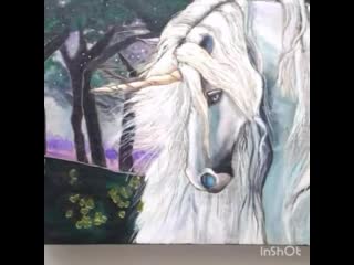 Детали скетчбука "единорог" работы дня на ярмарке мастеров за 16 марта 2019 года