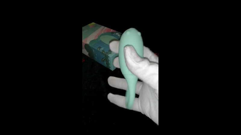 🐋виброяйцо magic motion magic fugu, бирюзовое