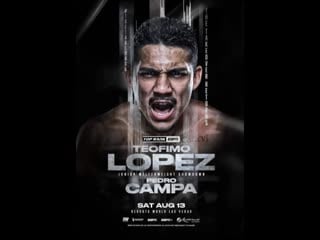 Teofimo lopez vs pedro campa & undercard