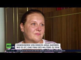 "er sagte 'das ist meine heimat und ich muss kämpfen'" – zweifache mutter und soldatenfrau anna im interview