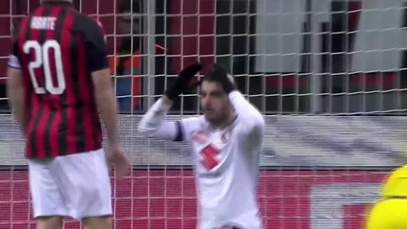 Голкипер показывает своё мастерство