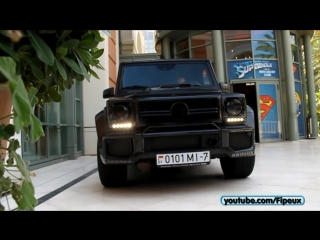 700hp brabus mercedes g63 sound