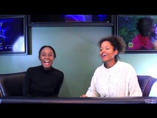 Негритянки обсудили русских мужиков / african american girls talking about russian men / black & white