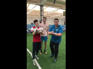 Crossbar football challenge