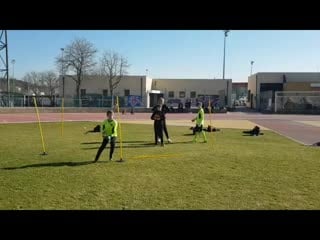 Gardien de foot entrainement gardiens de but au pafc avec mehdi armando