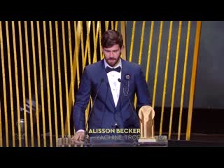 Alisson is the very first yachinetrophy! ballondor