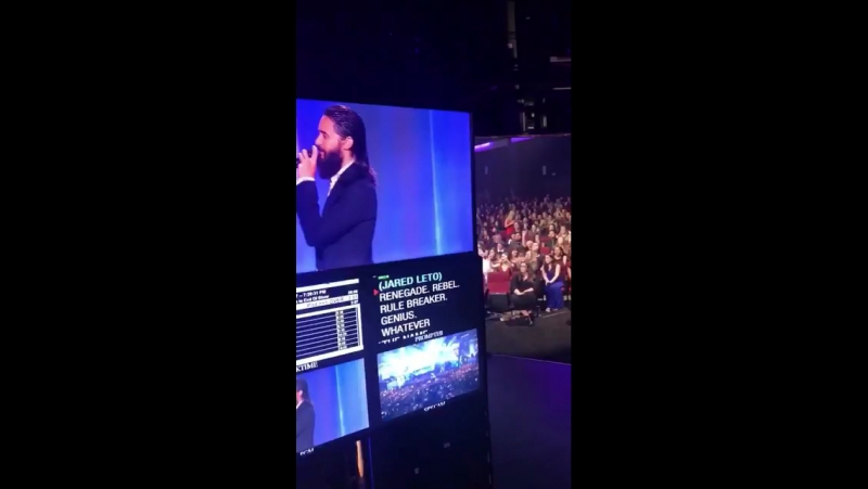 Leto porn video – Jared leto | ama’s 2017 (backstage)
