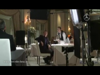 Making of compliments tv spot with nico rosberg, michael schumacher and mika hakkinen