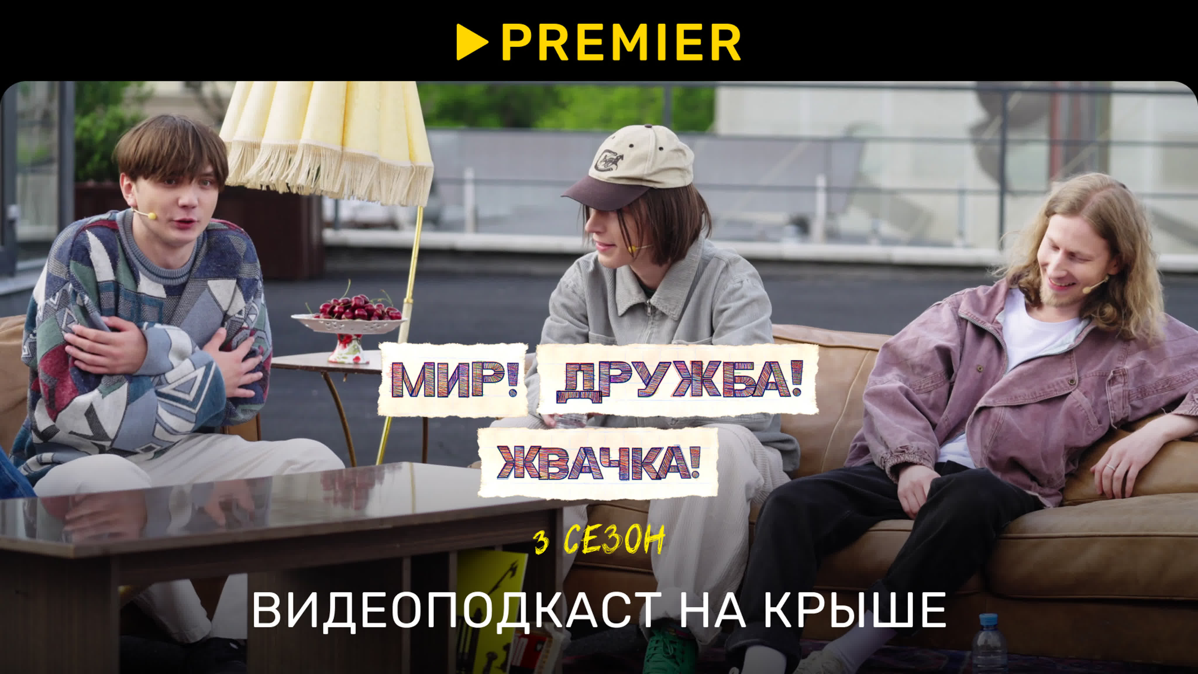 Мир! дружба! жвачка! 3 | видеоподкаст на крыше | premier