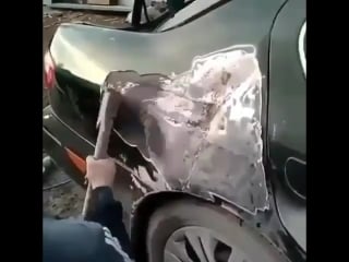 Снимают краску 😄👌