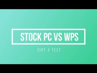 Wps comparison split screen (dirt rally)