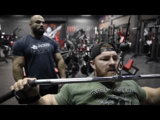 Jon delarosa & flex lewis train back