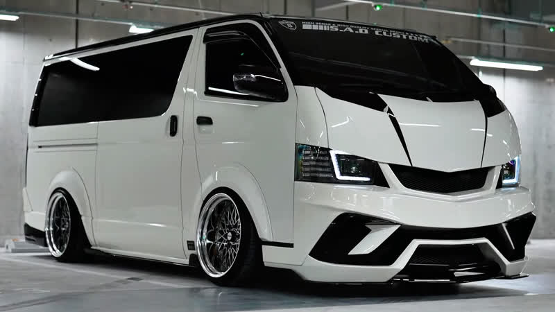 2023 toyota hiace stinger j by "s a d custom"