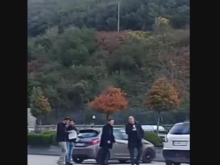 Толга на съёмочной площадке «обещания»