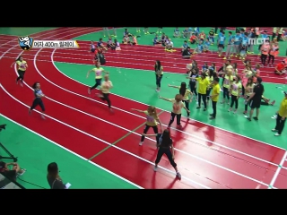 [idol star athletics championship] 아이돌스타 선수권대회 2부 idol girl groups 400m relay race 20150929