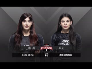 Helena crevar vs emily fernandez ufc fight pass invitational 4
