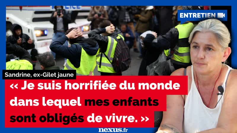 Sandrine, ex gilet jaune « jamais je n’abdiquerai mes droits fondamentaux »