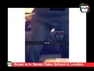 Srks son aryan khan singing in his classroom first video ever!