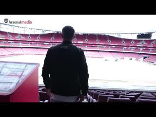 Granit xhaka when he was first shown around the emirates the look on his face displayed nothing but proudness to be a part of t