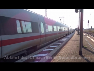 Zugverkehr auf der thuringer bahn und im saaletal teil 23 [naumburg]