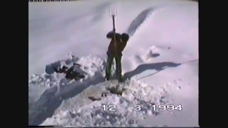 Баня в любцах купание в проруби 1994 год