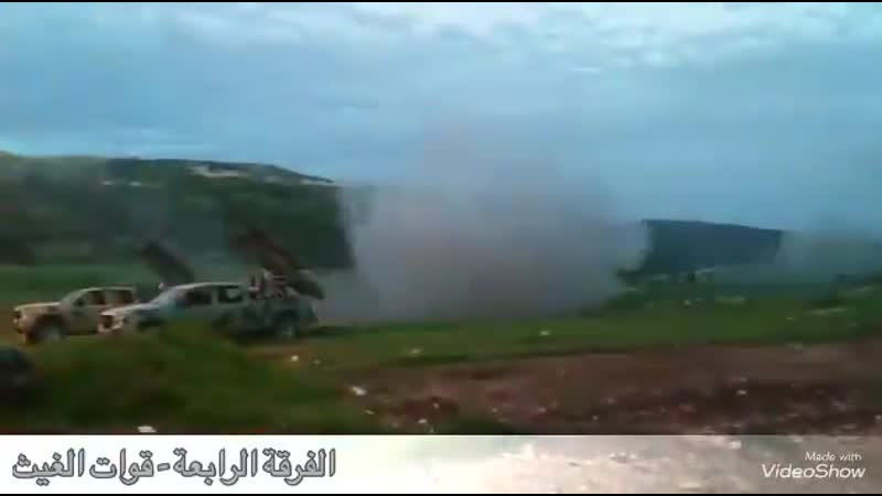 Golan irams from 42nd brigade saa targeting syrian al qaeda hts tip in kabanah region on latakia
