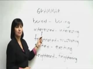 Engvid com english grammar are you bored or boring