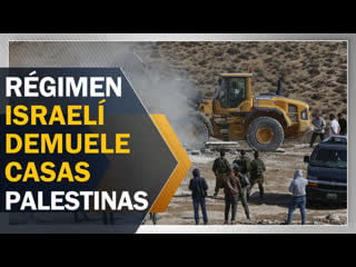 El régimen de israel sigue demoliendo casas palestinas pese a covid 19