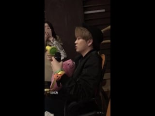 [fancam] 170430 youngjae @ фансайн в сеуле