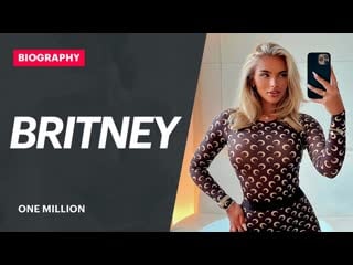 Britney de villiers british tiktok instagram star biography, wiki, age, lifestyle, net worth (720p)