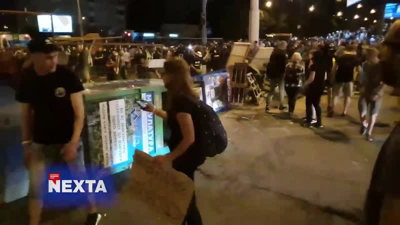 Баррикады в минске становятся мощнее