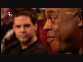 Michael winslow at the cafe