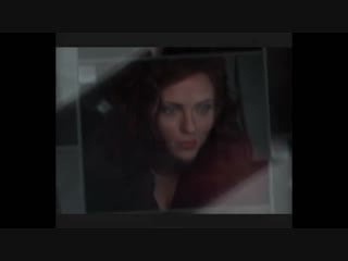 Natasha romanoff × black widow & tony stark × iron man