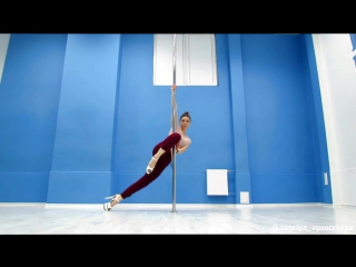 Exotic pole dance natalia vysotskaya!