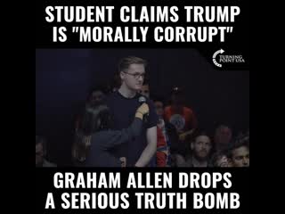 Leftist student is educated by graham allen