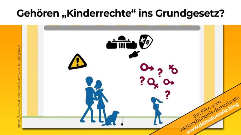 Gehören „kinderrechte“ ins grundgesetz? anlässlich der "kinderrechte" abstimmung im bundestag am 15 april 2021
