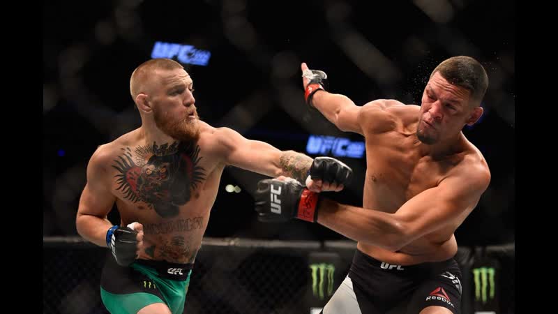 Конор макгрегор vs нейт диаз 2 (полный бой)