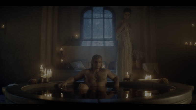 The witcher геральт и йеннифер
